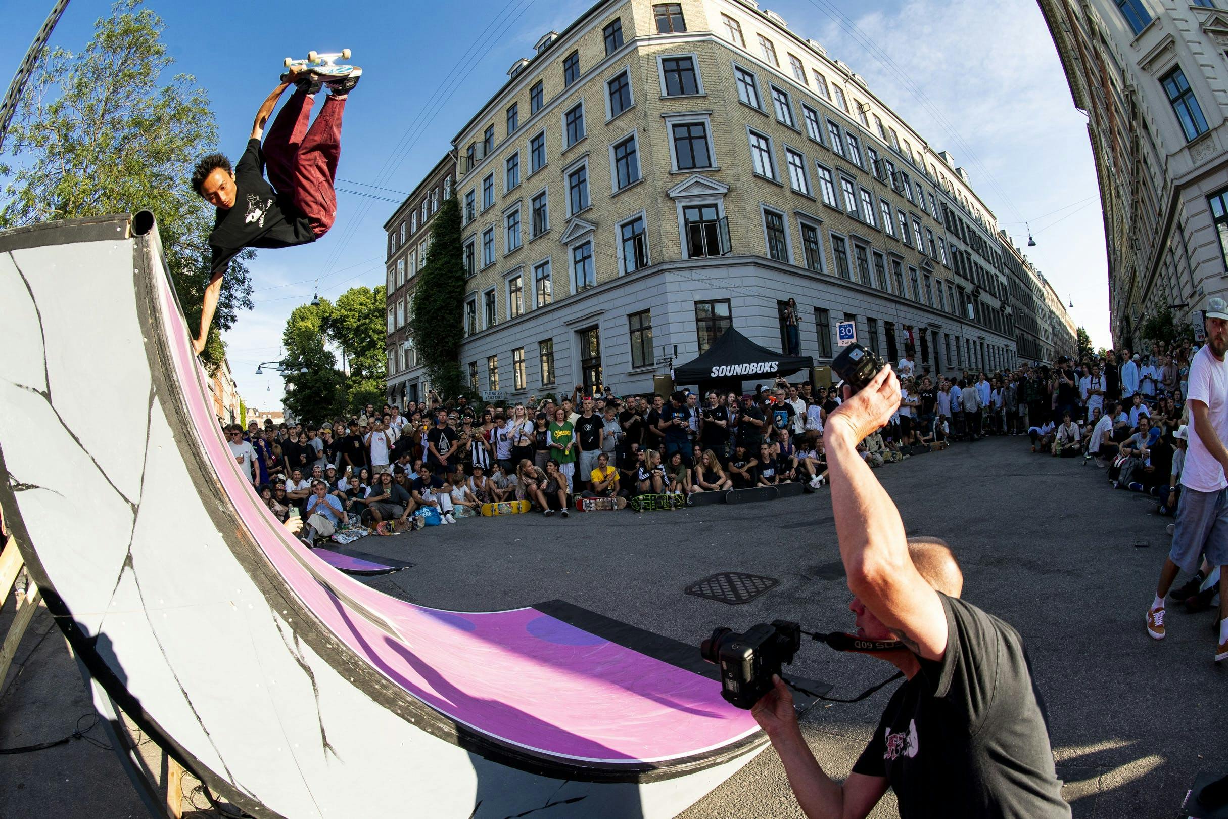 HAND PLANT in CPH OPEN 2023/ Shot from "One upenhagen open" event. Did you see Takeshi show?/ Cph open内 Oneupenhagen openイベントにて。君はタケシショーを見ましたか？